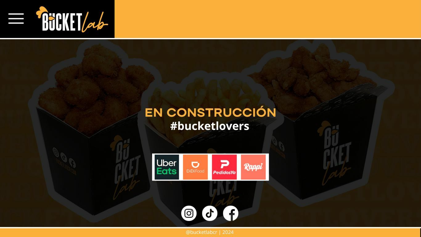 Sitio en construcción - Bucket Lab